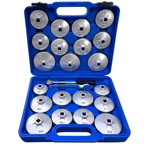 High Toughness Silver 23pcs Oil Filter Wrench Set