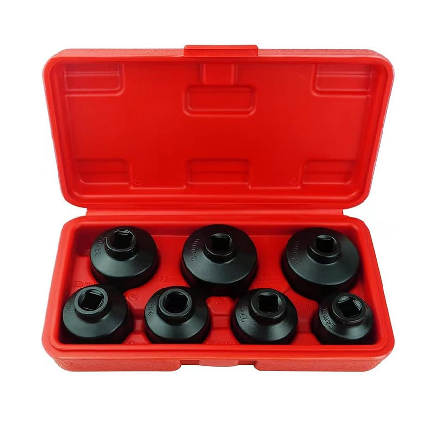 7pcs Durable Great Strength Auto Repair Oil Filter Wrench Set