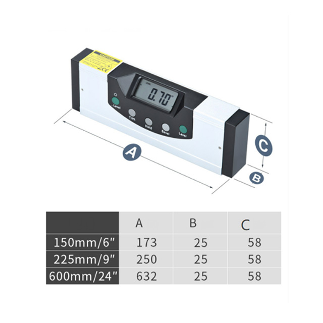 Digital Level Ruler