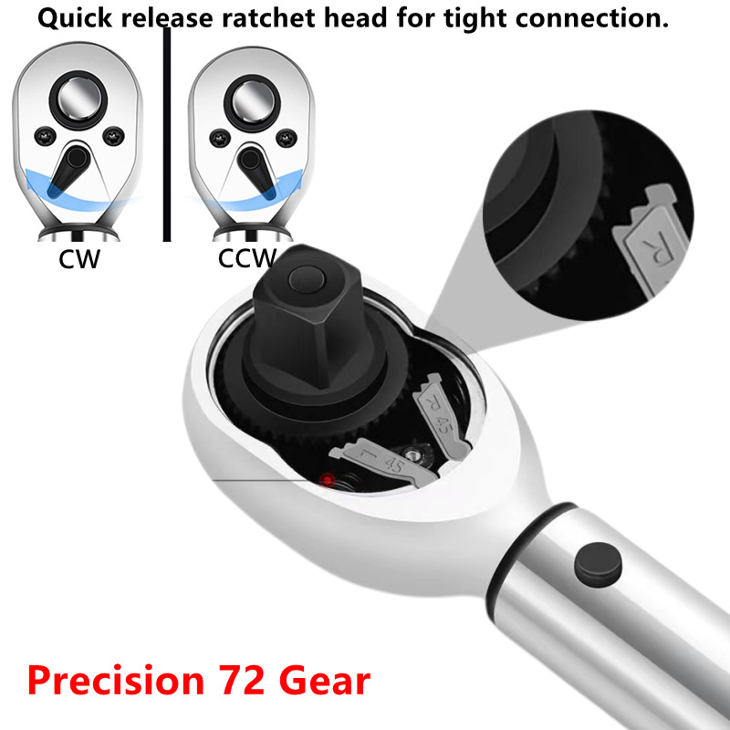 Easy To Use Alloy Steel 2 To 24 Nm Torque Wrench