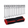 High Quality 72 Tooth ‎CRV Metric 12pcs Wrench Set