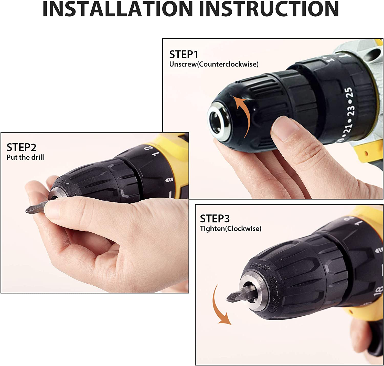 Hot Sale 105pcs Universal Power Tools Suite