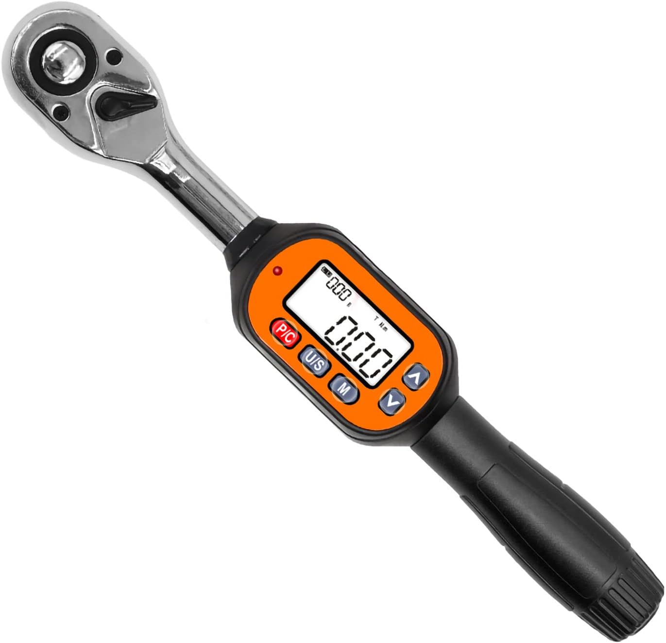 Digital Carbon Steel 72 Teeth Electronic Torque Spanner