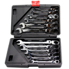 Ratchet Adjustable Customizable 12pcs Wrench Set 