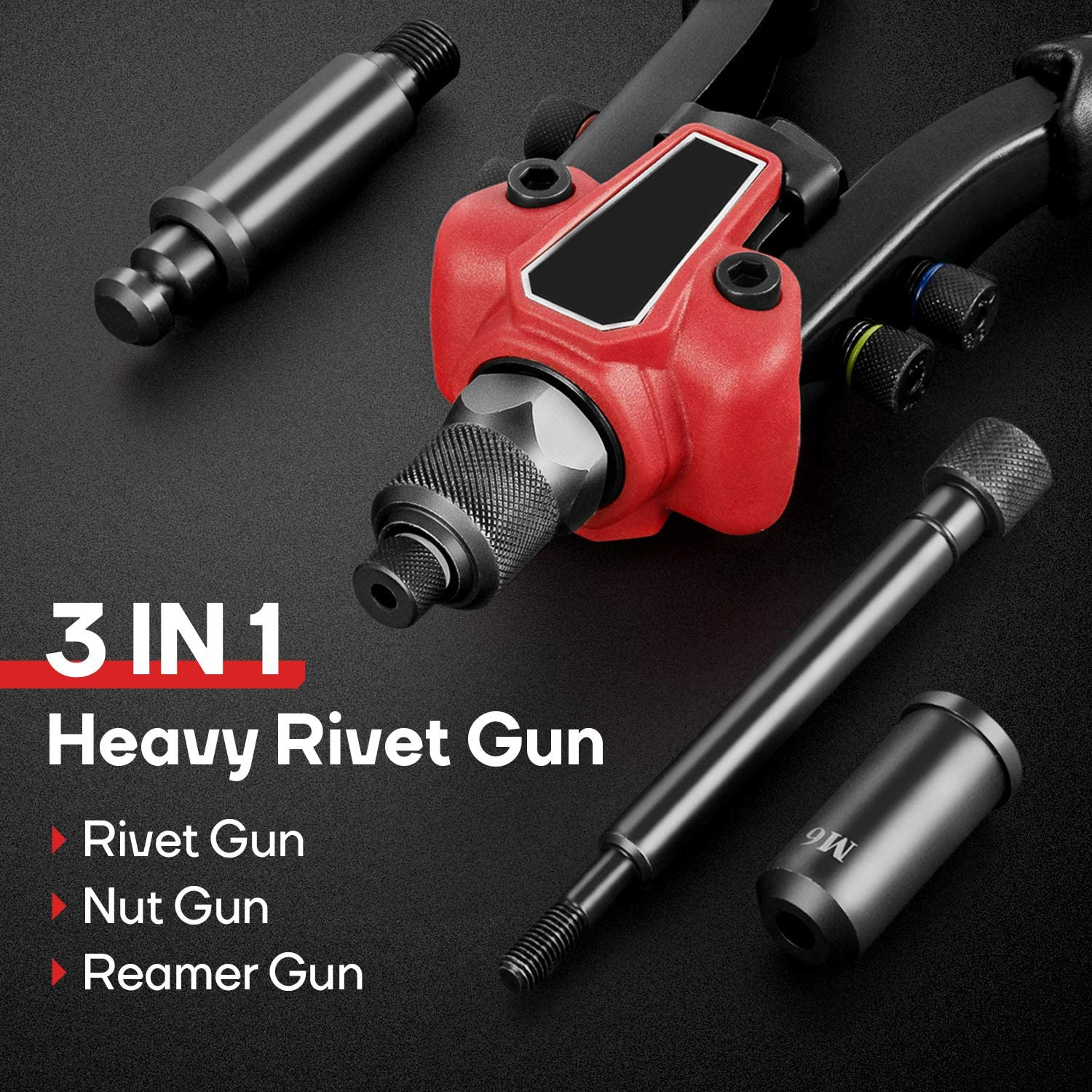 Hot Sale 3 in 1 Multi Application Tool M3 M4 M5 M6 M8 M10 Riveting Gun 