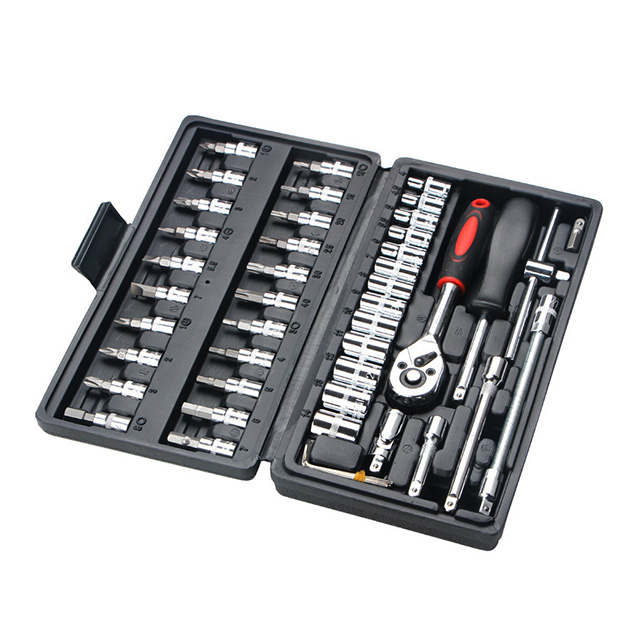 Hiagh Quality 46pcs Wrench Socket Tool Set