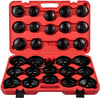 Black Auto Repair 30pcs Oil Filter Wrench Cup Set