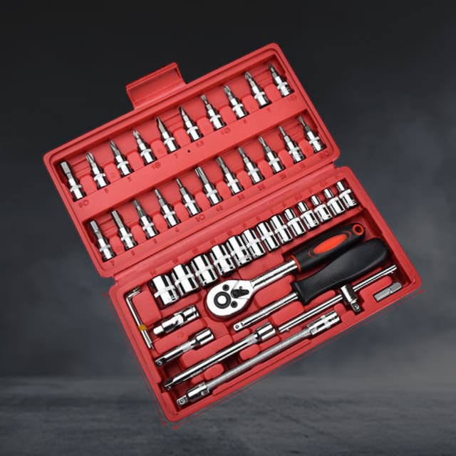 Hiagh Quality 46pcs Wrench Socket Tool Set