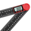 Digital Angle Finder Protractor, Angle Finder Ruler With 300mm, Angle Measuring Tool For Woodworking/Construction/DIY Measurement( Batteries Included)